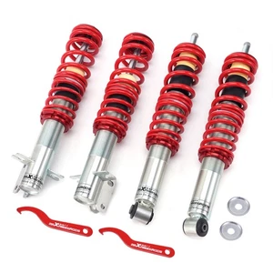 4X Coilovers Spring Struts Kits For VW Volkswagen Jetta MK1 80-84 Scirocco 75-89 - Picture 1 of 12