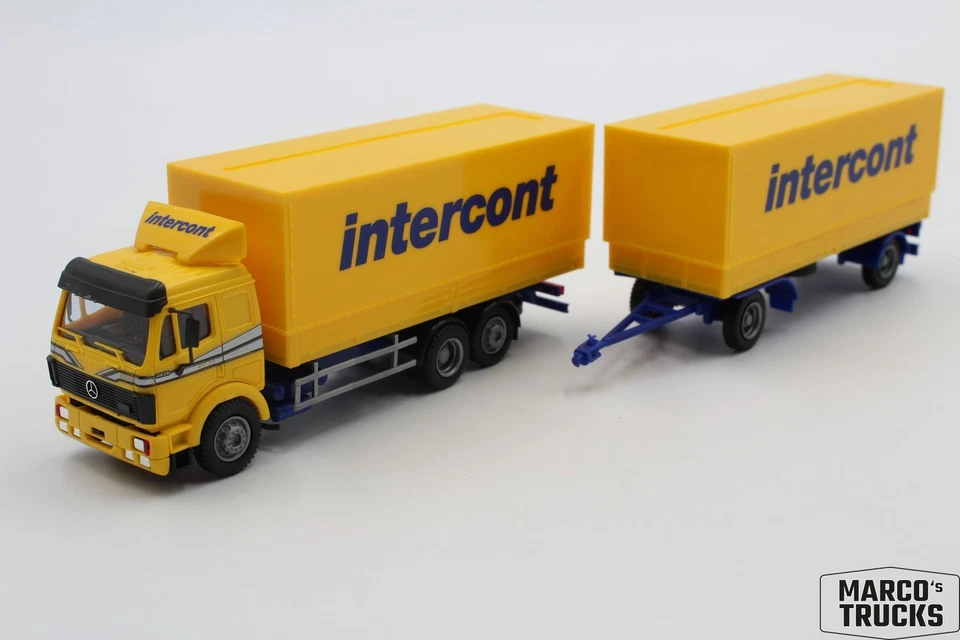 AWM MB SK 88 2535 drawbar truck "Intercont" 70115 1:87 /AW3163 - Image 1 of 1