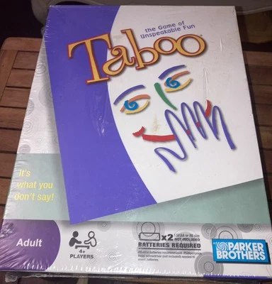Taboo The Game of Unspeakable Fun-Parker Brothers 2009 NIB Electronic Buzzer - Image 1 of 3