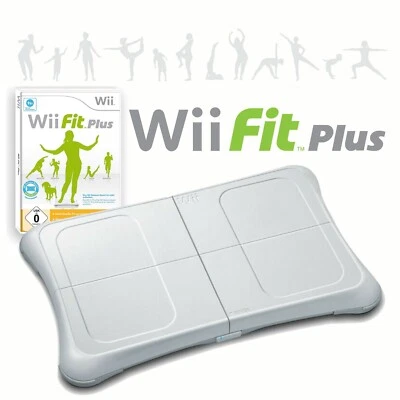 Original Nintendo Wii Balance Board weiß ➕ Wii Fit Plus - FITNESS-Training 💪👟✅ - Bild 1 von 2