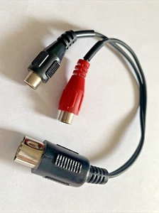 Cable RCA, cable de vídeo, conector de cable gaming - Imagen 1 de 3