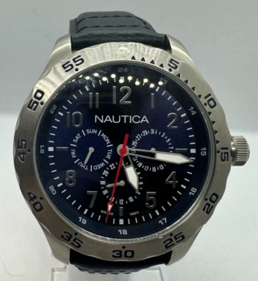 RELOJ NÁUTICA Hombre Correa Azul-NAPNCI801 Foto 1 de 4