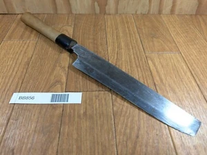 BROKEN DAMAGED Japanese Chef's Kitchen Knife Vintage Japan MASAMOTO USUBA BB856 - Picture 1 of 18