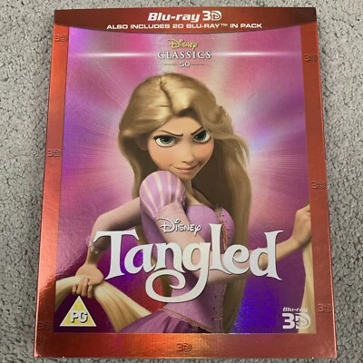 Tangled (3D) (Blu-ray) - Brand New & Sealed With Slipcover - Image 1 of 3