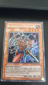 Amazoness Chain Master - RP01-DE097 GERMAN Secret Rare NM - Picture 1 of 2