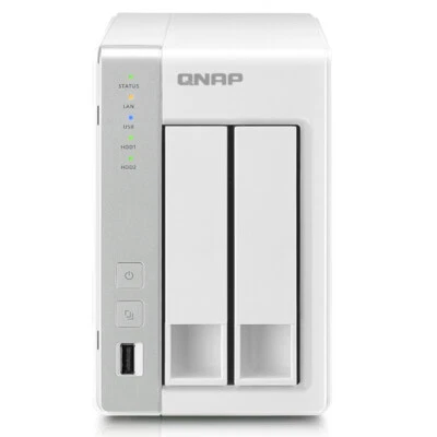 QNAP TS-220 NAS 1,6GHz 512MB RAM 2xBAY Sata - Bild 1 von 4