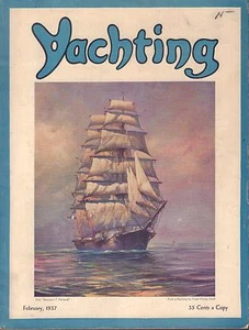 Yachting February 1937 Frank Vining Smith, Arielles Voyage 062317nonDBE - Picture 1 of 1