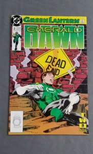 Bolso y tablero de colección DC Comic The Green Lantern Emerald Dawn 1990 - Imagen 1 de 3