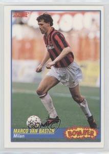 1991-92 Score Italian Bomber Marco Van Basten #373 Rookie RC