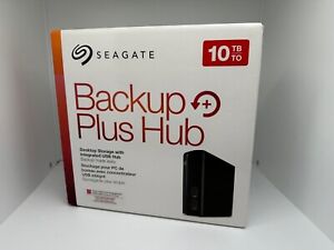 externe Festplatte 10TB im Seagate Backup Plus Hub Gehäuse USB 3.0 USB3