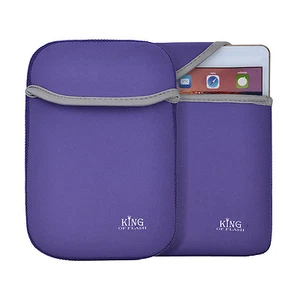 Funda protectora blanda púrpura de 7" funda de neopreno para tableta netbooks reproductor de DVD Kindle - Imagen 1 de 7