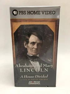 Abraham And Mary Lincoln: A House Divided VHS Box Set (PBS Home Video) - SEALED - Picture 1 of 6