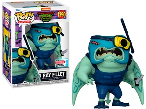 FUNKO POP Movies ! - NINJA TURTLES - Ray Fillet #1390  New + Protector - Picture 1 of 1