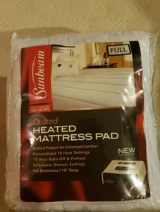 sunbeam heated mattress pad Full - Picture 1 of 4