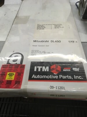 FITS MITSUBISHI CORDIA 1795c G62B SOHC 1983 CYLINDER HEAD GASKET SET 09-11201  - Imagem 1 de 2