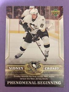 2005-06 Upper Deck UD Phenomenal Beginning SIDNEY CROSBY #3