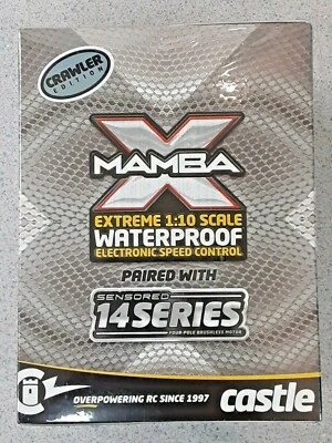 Castle Creations Mamba X Waterproof Sensored Brushless Combo w/2850kV 010015510 - Image 1 of 4