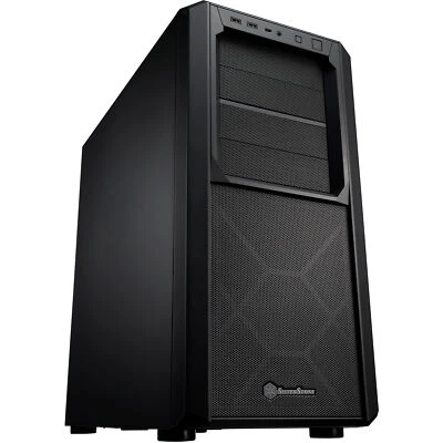 SilverStone SETA D1, Tower-Gehäuse, schwarz - Bild 1 von 4