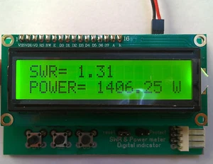 Indicateur LCD SWR Powermeter avec protection - LDMOS mosfet ou TUBE max 8000W - Photo 1/9