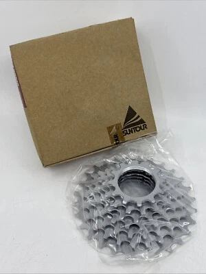 NOS Suntour Superbe Pro Cassette 7-Speed 12-28t CS-AP00-S7 NEW IN BOX - Image 1 of 4