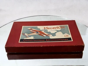 Mecavion 00 Avion coffret aviation Baby ancien en tôle lithographiée avec notice - Imagen 1 de 12