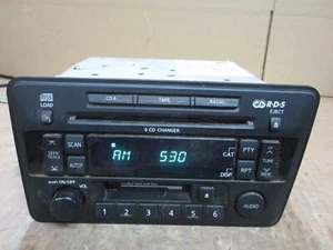 03 04 Nissan Pathfinder Radio 6 Disc CD Cassette Player Receiver AMFM pn-2543n - Bild 1 von 4