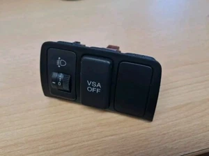 Honda ACCORD VII Leuchtweitenregulierung LWR VSA OFF Schalter Leiste - Bild 1 von 3