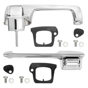 For Cadillac DeVille 69-70 Exterior Door Handle Kit Front Driver & Passenger - Picture 1 of 1