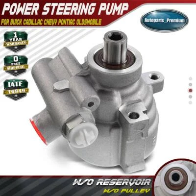 Power Steering Pump for Buick Cadillac Chevrolet Oldsmobile Pontiac 1991-1995 - Image 1 of 4