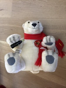 LIMITED EDITION Steiff Coca-Cola Polar Bear GERMANY #00870 Out Of 10000 Pcd - Picture 1 of 6