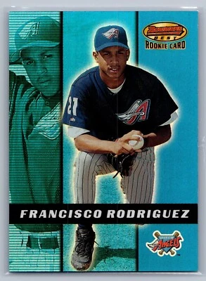 /2999 2000 Bowman's Best - Blue Refractor Francisco Rodríguez #154 (RC) Foto 1 de 2