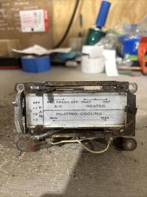 FORD THUNDERBIRD CONJUNTO DE CONTROL DE CALEFACCIÓN DE TABLERO AC 1964-1966 64-66 OEM Foto 1 de 4