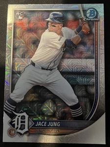 2025 Bowman Chrome - Jace Jung - Mojo Refractor - Rookie RC - Picture 1 of 2