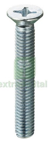 500PZ VITI A METALLO TESTA PIANA 4X40 ZINC.: - Immagine 1 di 1