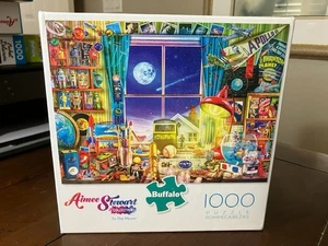 NEW Buffalo Games TO THE MOON Aimee Stewart 1000 piece Jigsaw Puzzle - Picture 1 of 3