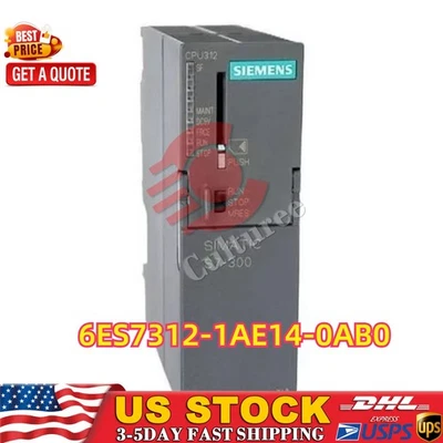 Nueva CPU Siemens 6ES7 312-1AE14-0AB0 6ES7312-1AE14-0AB0 SIMATIC S7-300 312 Foto 1 de 4
