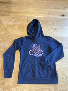 Patagonia Hoodie Women’s Medium Blue Regular Fit Pullover Jumper Sweatshirt - Picture 1 of 9