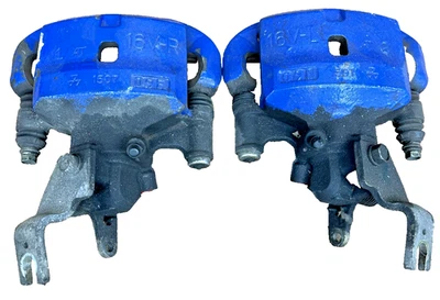 1991 Toyota MR2 Turbo 3GTSE SW20 OEM Original Conjunto de Pinça de Rotor de Freio Traseiro Azul - Imagem 1 de 4
