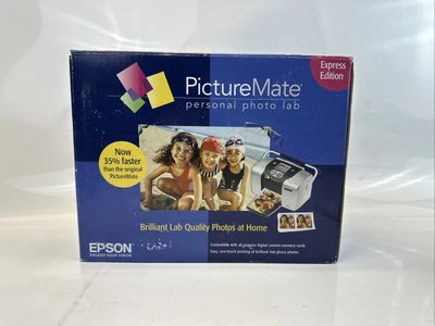 Epson PictureMate Express Edition Personal Photo Lab New Open Box B271A - Image 1 of 4