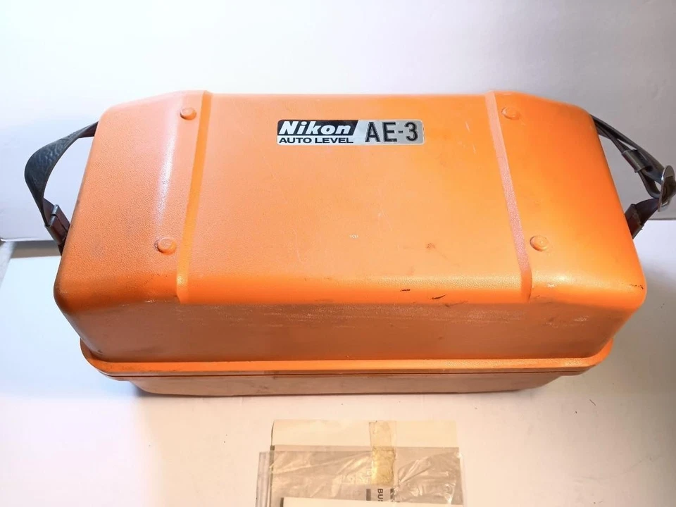 Nikon AE-3 Auto Level – Used Optical Surveying Instrument w/ Original Box - Image 1 of 4