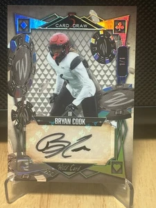 Bryan Cook 1/1 Wild Card Auto - Picture 1 of 2