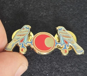 Birds Of A Feather (Small Version) Ancient Egyptian -Enamel Live Phish Pin - Picture 1 of 4