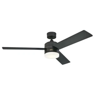 Westinghouse 7205900 Black Alta Vista 52" 3 Blade Indoor Ceiling Fan - Picture 1 of 7