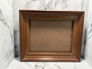 Ornate Vintage Wide Wood Picture Frame .. .. Holds 10.5 X 13.5” Picture - Picture 1 of 12