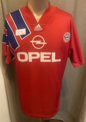 FC Bayern München Original Adidas Heim Trikot 1991-1993 "OPEL" Gr.M - Bild 1 von 4