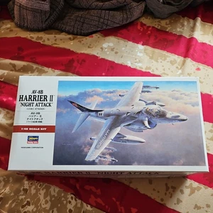 Hasegawa 07234 1/48 AV-8B Night Attack Harrier Modellbausatz Brandneu - Bild 1 von 1