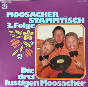 DIE DREI LUSTIGEN MOOSACHER - Moosacher Stammtisch 3. Folge - LP Vinyl - Bild 1 von 2