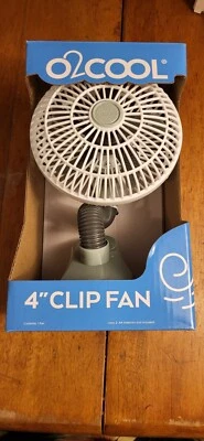 02COOL  4 inch Battery Operated Clip Fan, FC04001 - Image 1 of 4
