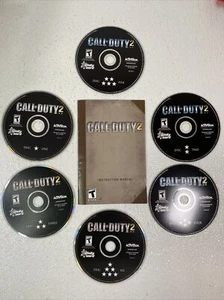 Call of Duty 2 (Windows PC, 2005) gioco set 6 dischi, completo di manuale - Foto 1 di 2