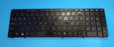 Teclado para computadora portátil HP ProBook 6570B con punto de seguimiento 701987-001 (brillo/desgaste en teclas) Foto 1 de 3